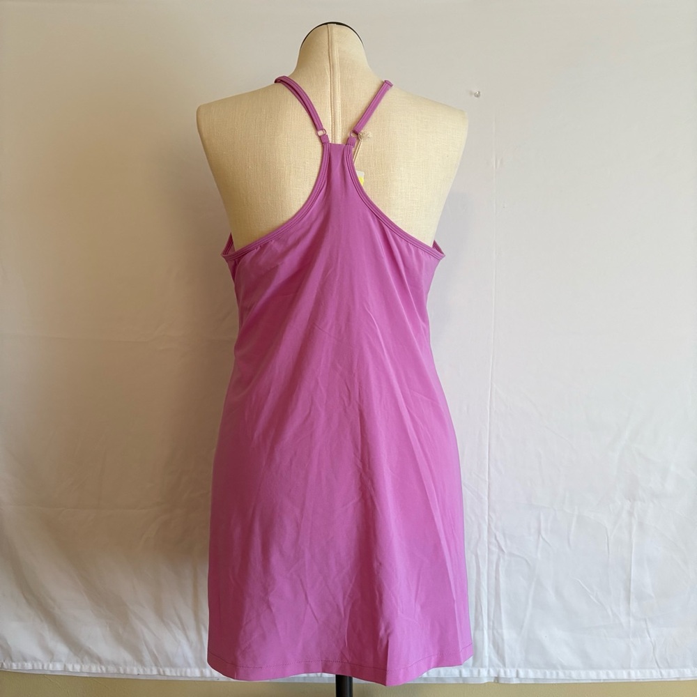Flex Strappy Dress With Built In Shorts Liner Purple Racerback | All In Motion - Picture 4 of 16
